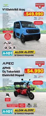 Detaylı A101 Aldin Aldin Aktüel Ürünler Broşürü 9 Temmuz 2026'dan İtibaren Stoklarla Sınırlı