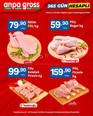 Beyaz Et Ürünlerinde Uygun Fiyatlar