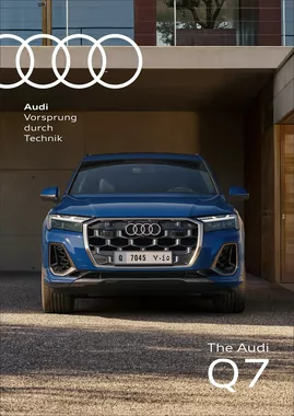 Audi 2026 Yeni Q7 Brosur