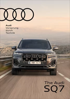 Audi 2026 Yeni Sq7 Brosur