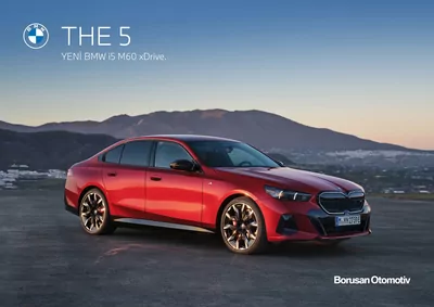 Yeni Bmw I5 M60 Xdrive Brosur The 5