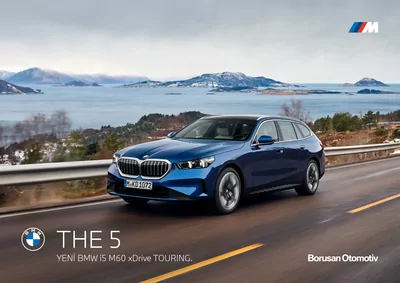Yeni Bmw I5 M60 Xdrive Touring Brosur The 5