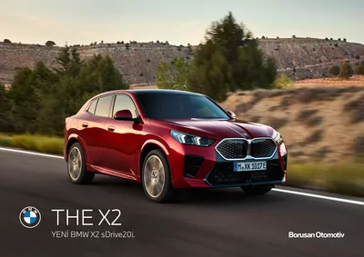 Yeni Bmw X2 Sdrive20I Brosur The X2