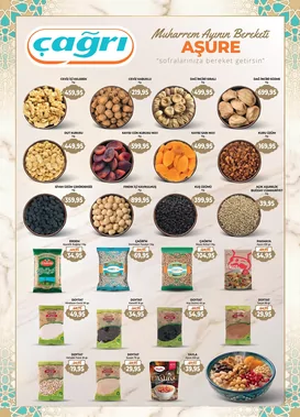 Çağrı Market - Aşurelik Ürünler Broşürü Broşürü, Kataloğu