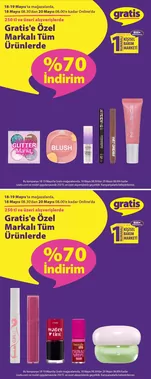 250 Tl Ve Uzeri Alisverislerde Gratis E Ozel Markali Tum Ürünlerde 70 İndirim