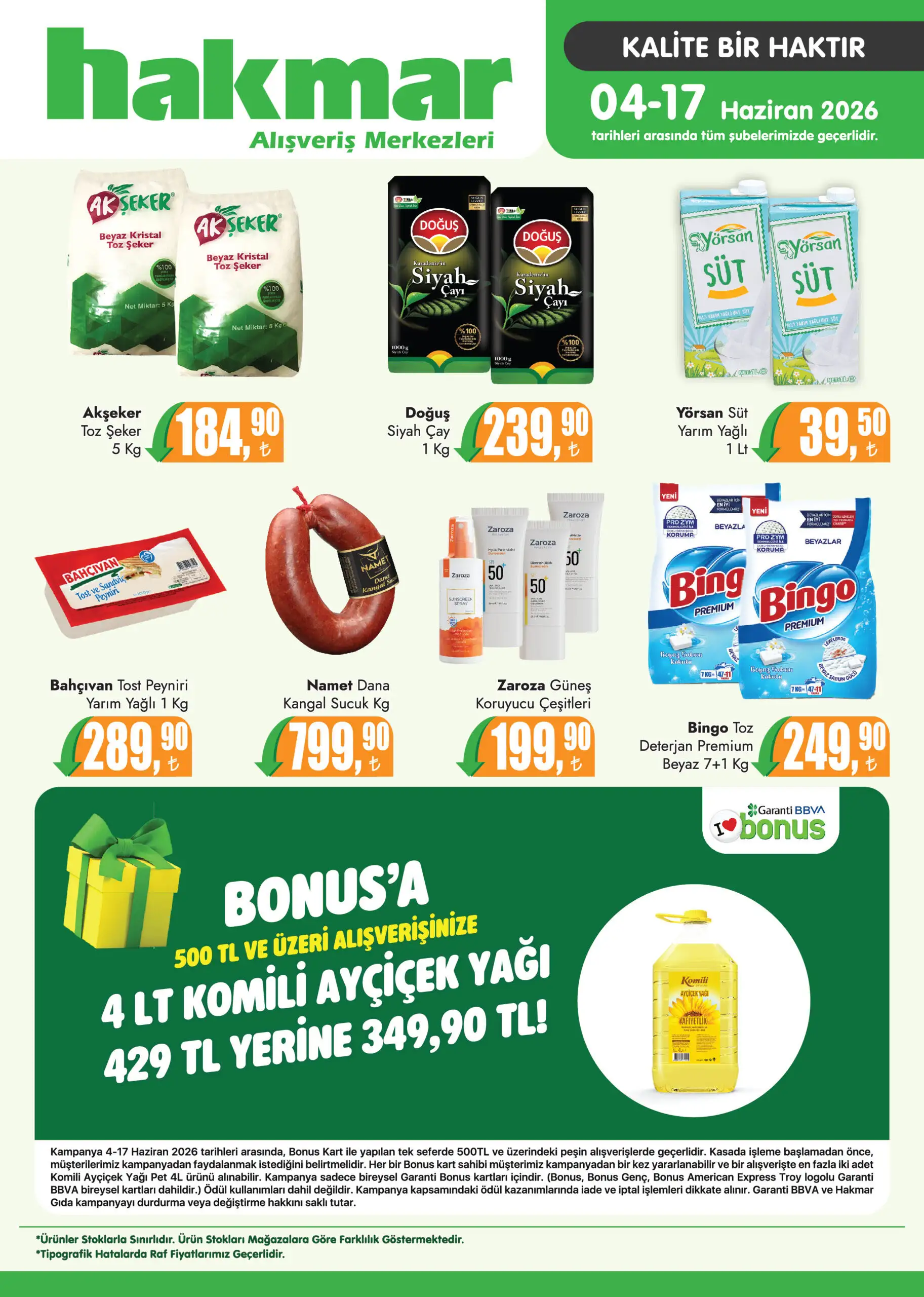 Hakmar Aktüel Ürünler İndirim Bulteni Broşürü