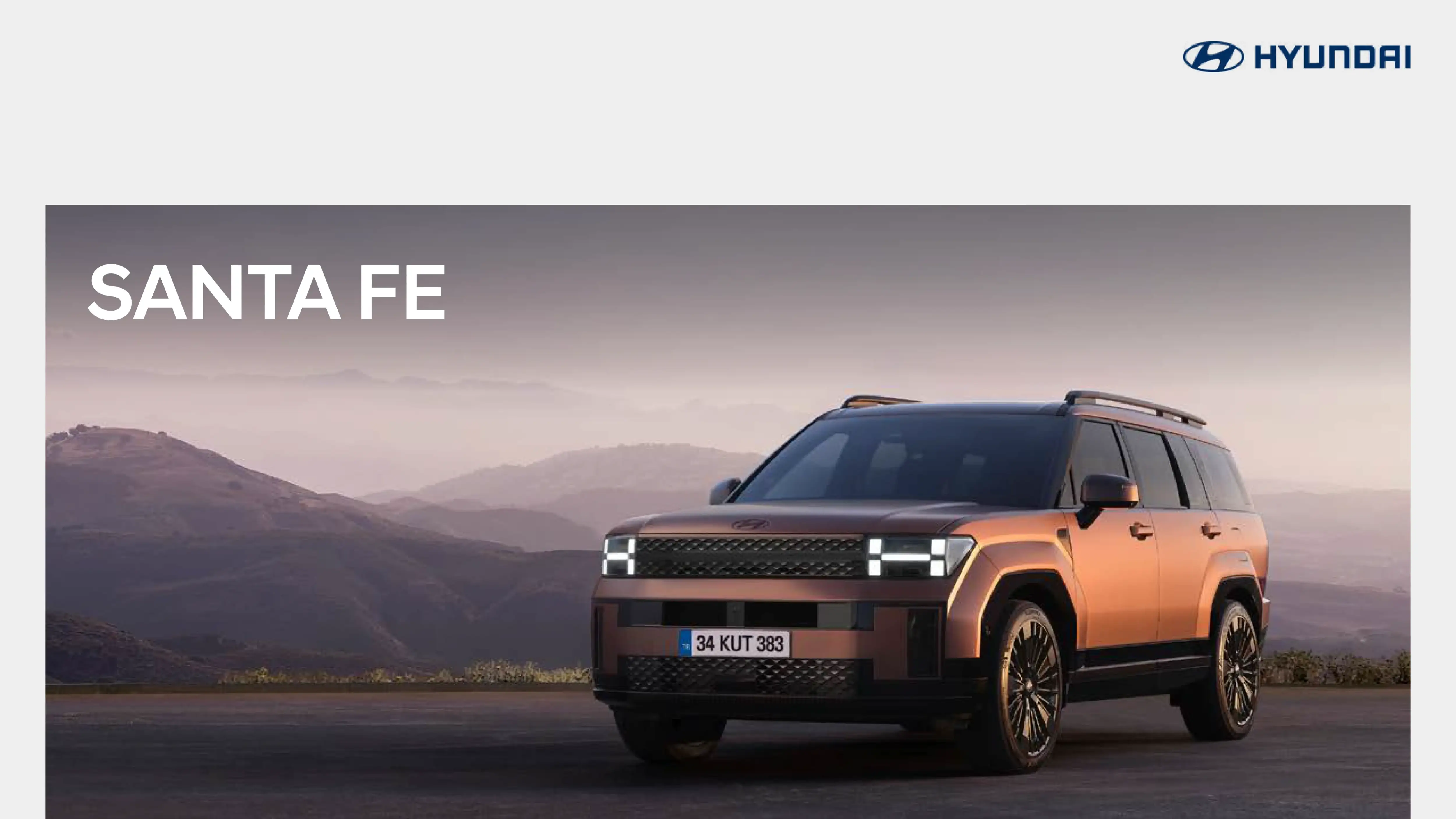 Hyundai Santa Fe Hibrit Broşürü