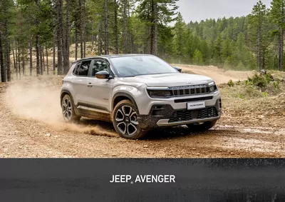 Jeep Yeni Avenger Brosur