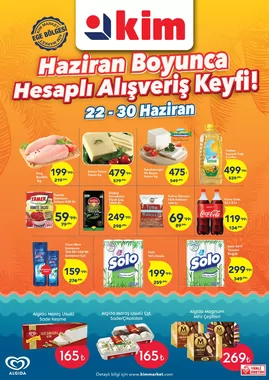 Kim Market - Ege Bölgesi Mağazalarında Geçerli İndirim Bülteni Broşürü Broşürü, Kataloğu