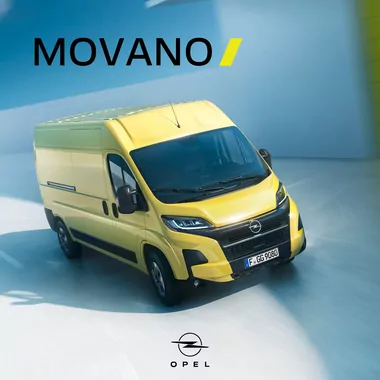 Opel 2025 Yeni Movano Brosur