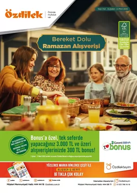 Ozdilek Hipermarket İndirim Bulteni Katalogu Bereket Dolu Ramazan Alisverisi