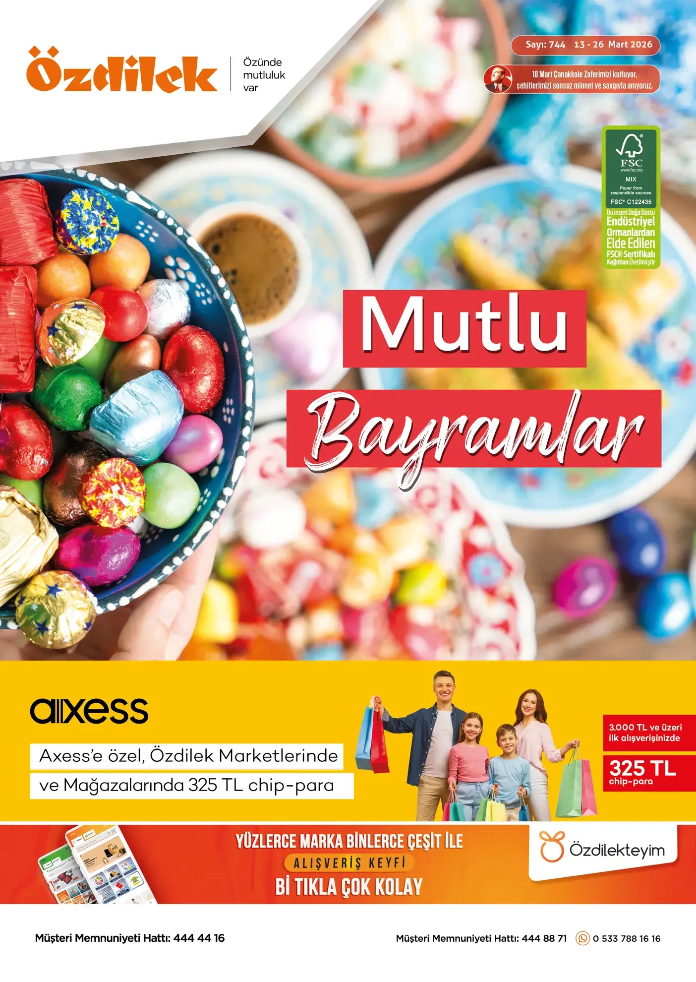 Ozdilek Hipermarket İndirim Bulteni Katalogu Mutlu Bayramlar