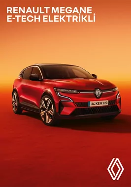 Renault Yeni Megane E Tech Elektrikli Brosur