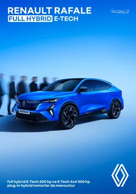 Renault Yeni Rafale Full Hybrid E Tech Brosur