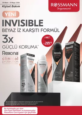 Rossmann Mayis 2026 Kisisel Bakim Katalogu