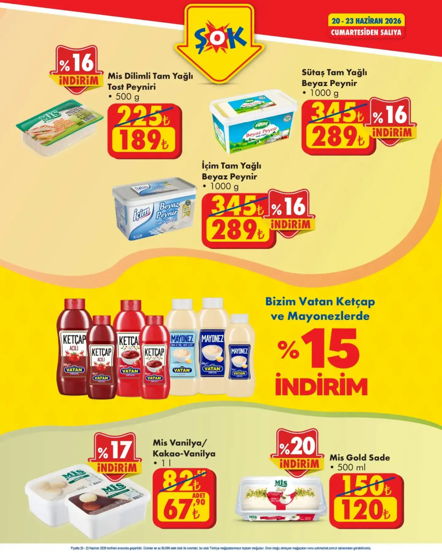 Şok Market Fırsat Ürünleri Broşürü 20 23 Haziran 2026