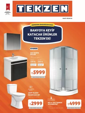 Tekzen Mart Nisan 2026 Ürünler Ve Kampanya Katalogu