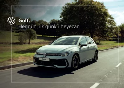 Volkswagen Yeni Golf Broşürü